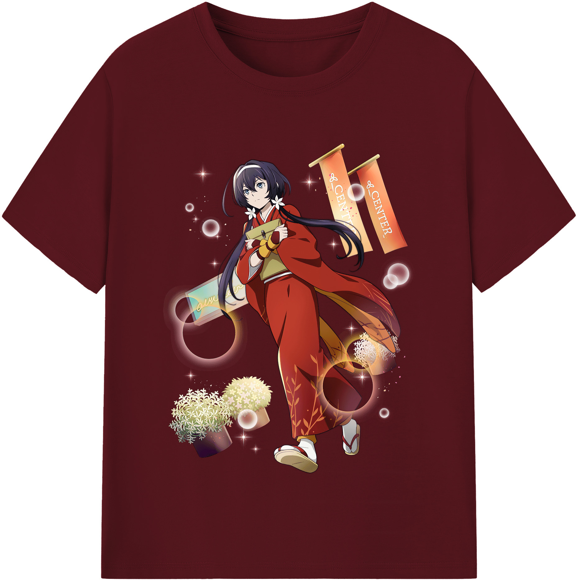 （画像用） 文豪ストレイドッグス Bungo Stray Dogs 綿100％半袖Tシャツ（フロントプリント）